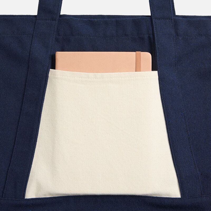 Шопер Shophop, синий с неокрашенным арт.17296.40