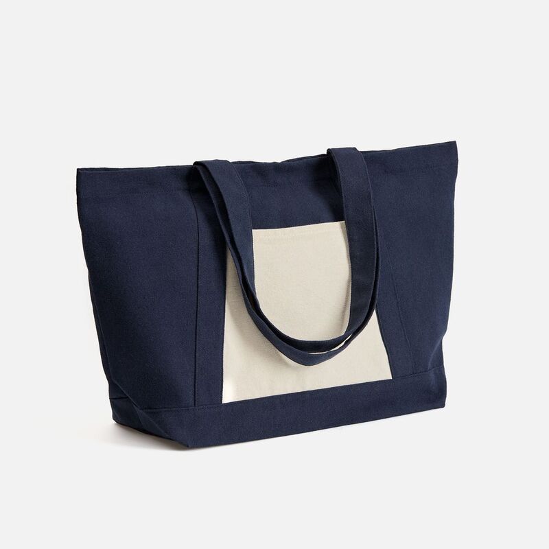 Шопер Shophop, синий с неокрашенным арт.17296.40