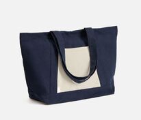 Шопер Shophop, синий с неокрашенным арт.17296.40