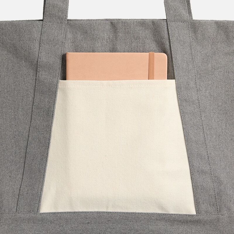 Шопер Shophop, серый с неокрашенным арт.17296.10