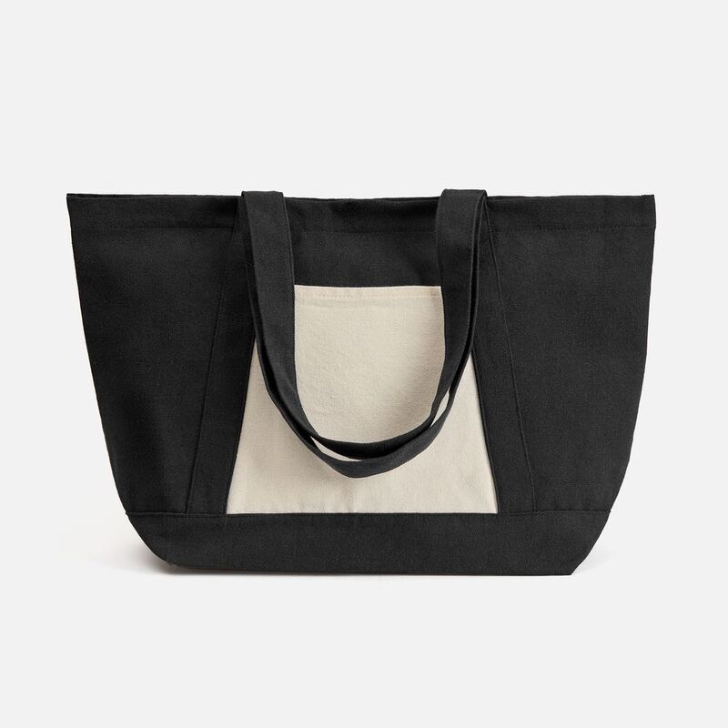 Шопер Shophop, черный с неокрашенным арт.17296.30