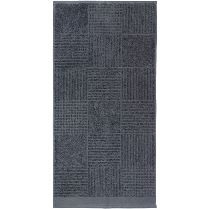 Полотенце Farbe, среднее, темно-серое арт.20007.31