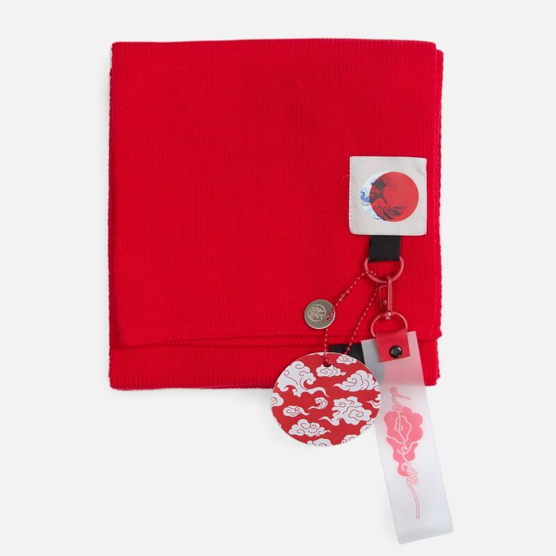 Цепочка для крепления Sharic, красная арт.17390.50