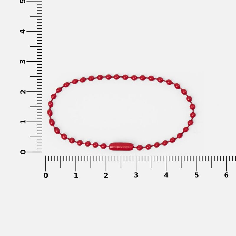Цепочка для крепления Sharic, красная арт.17390.50