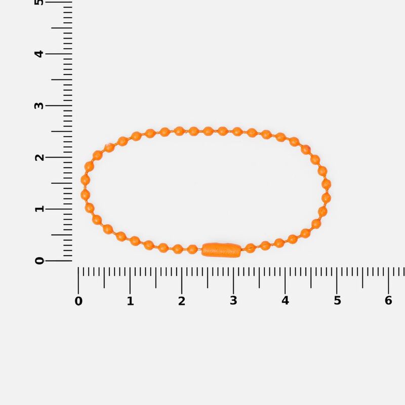 Цепочка для крепления Sharic, оранжевый неон арт.17390.22