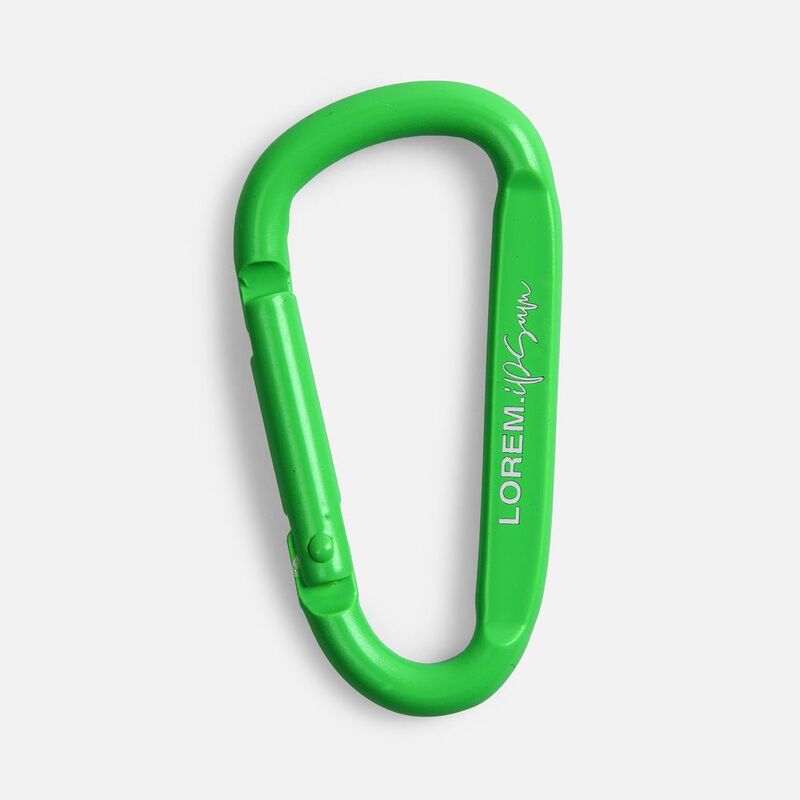 Карабин Raby, зеленый неон арт.17391.94