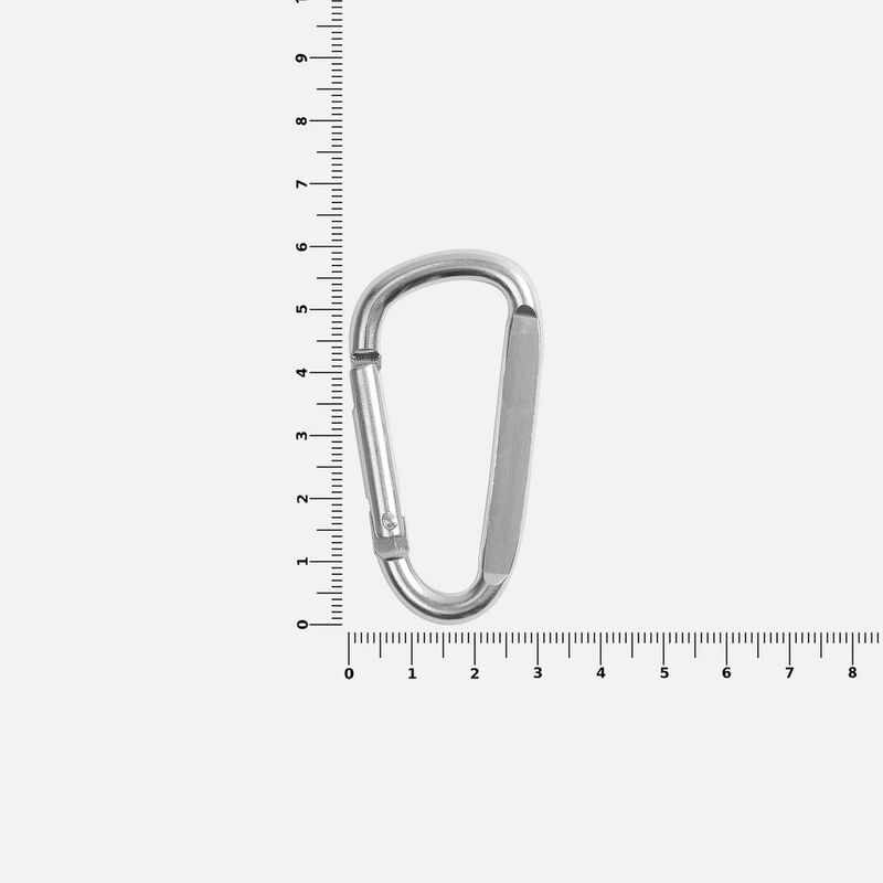 Карабин Raby, серебристый арт.17391.10