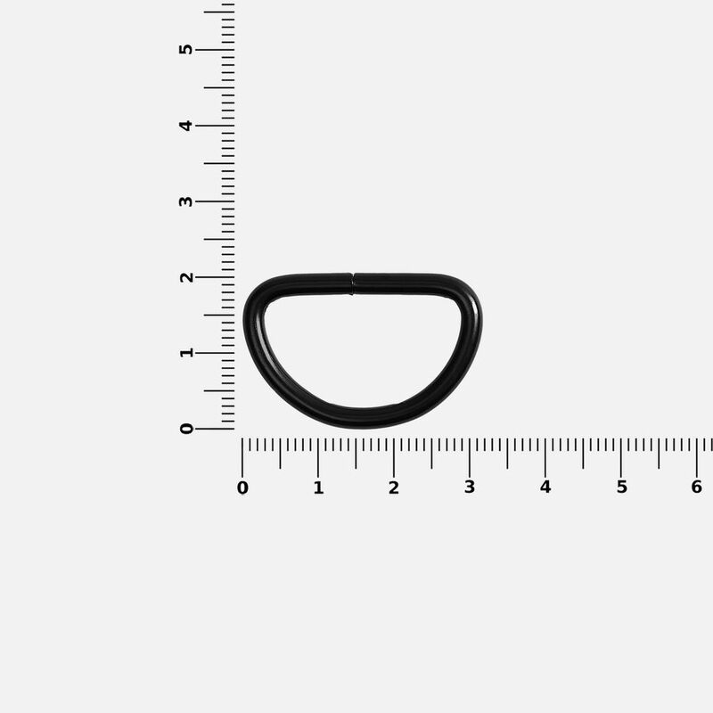 Полукольцо Semiring, L, черное арт.17393.30