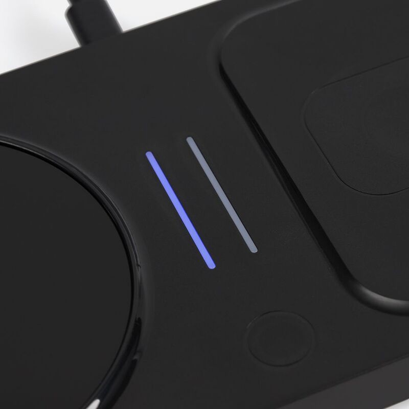 Беспроводное зарядное устройство с подогревом кружки Hot Task, черное арт.17369.30