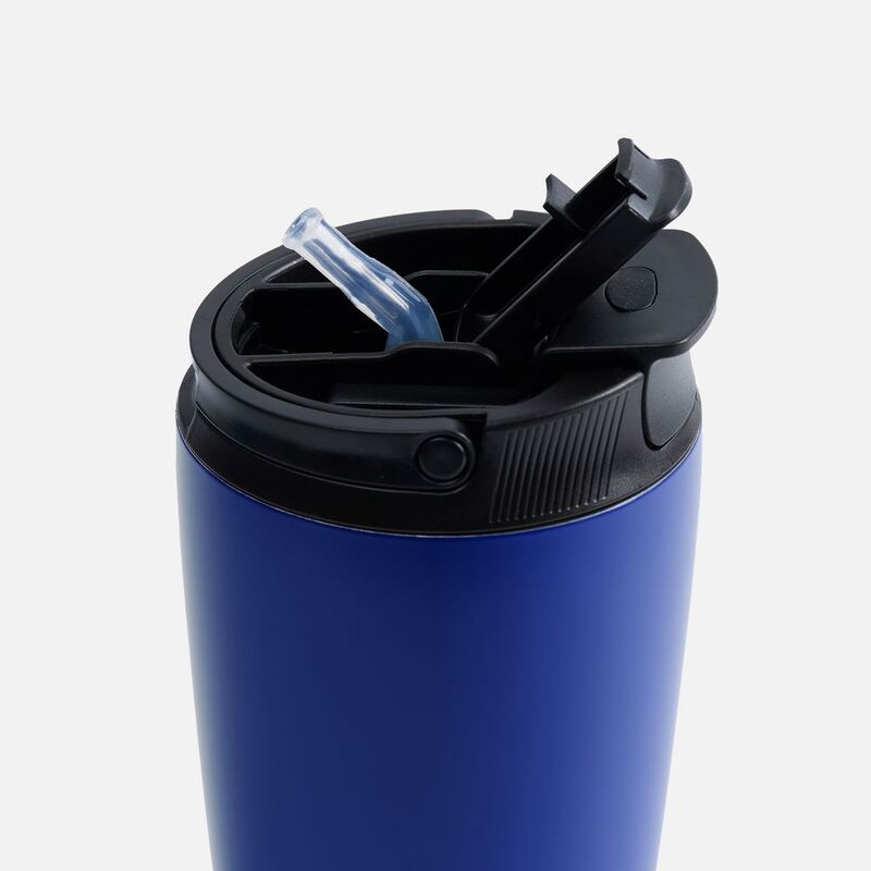 Термостакан с двумя поильниками Duetta, синий арт.17366.40