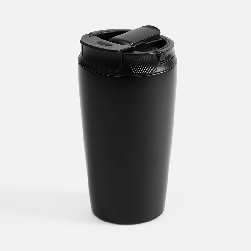 Термостакан с двумя поильниками Duetta, черный арт.17366.30