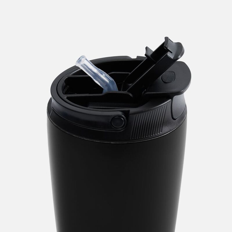 Термостакан с двумя поильниками Duetta, черный арт.17366.30