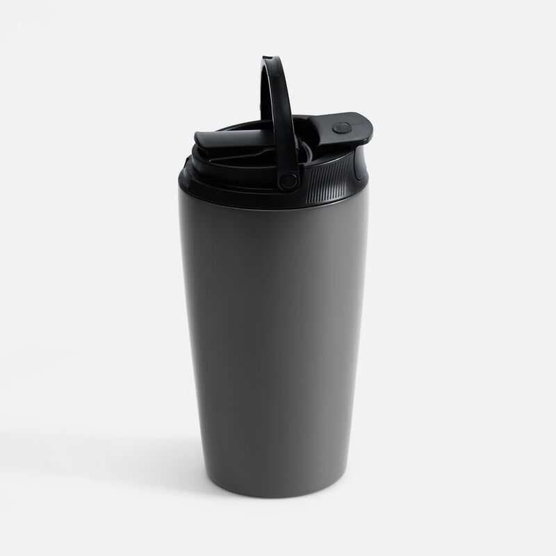 Термостакан с двумя поильниками Duetta, серый арт.17366.10