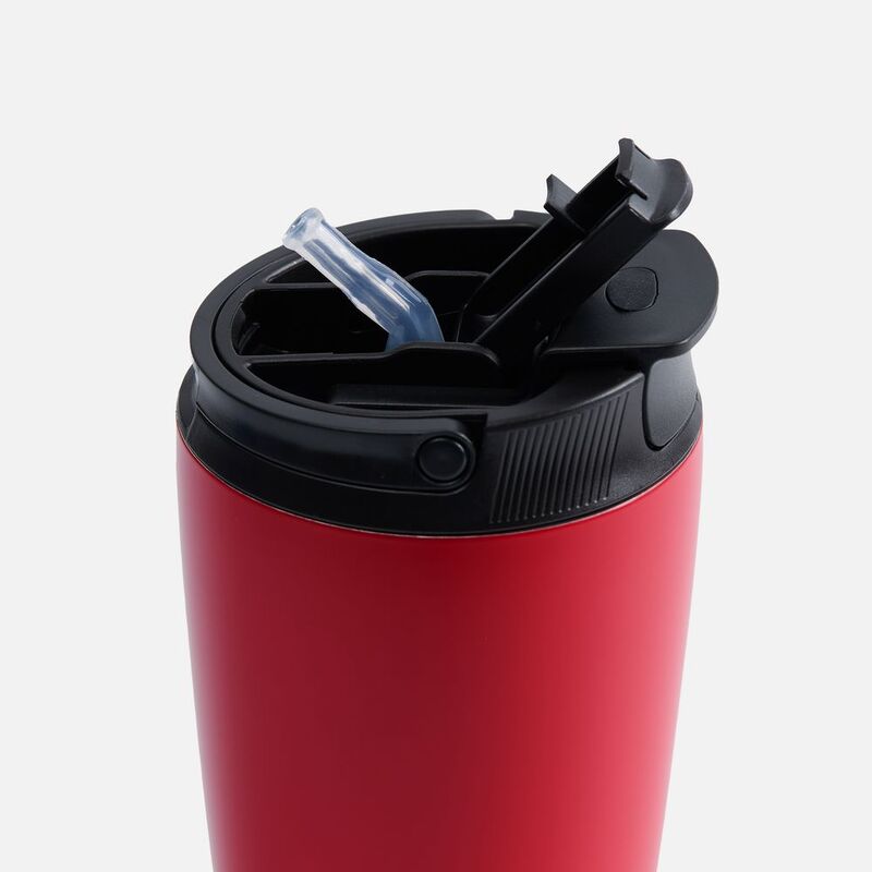 Термостакан с двумя поильниками Duetta, красный арт.17366.50