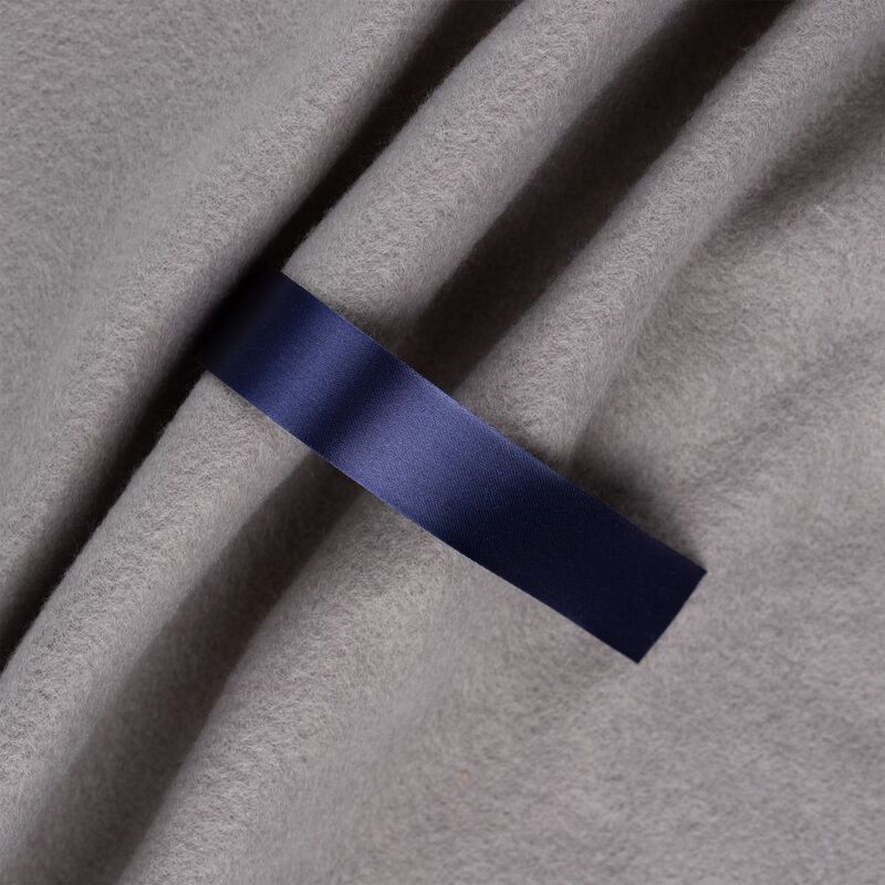 Лента сатиновая Satin 20 S, темно-синяя, 40 см арт.18700.43.40cm