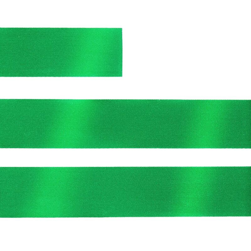 Лента сатиновая Satin 20 S, зеленая, 30 см арт.18700.90.30cm