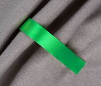 Лента сатиновая Satin 20 S, зеленая, 40 см арт.18700.90.40cm