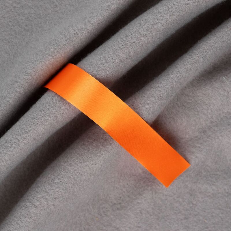 Лента сатиновая Satin 20 M, оранжевая, 90 см арт.18701.22.90cm