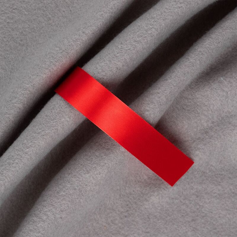 Лента сатиновая Satin 20 M, красная, 60 см арт.18701.50.60cm