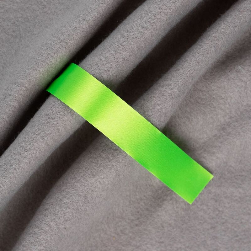 Лента сатиновая Satin 20 XL, зеленый неон, 190 см арт.18703.94.190cm