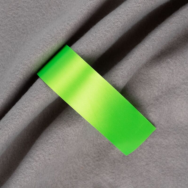 Лента сатиновая Satin 35 L, зеленый неон, 130 см арт.18706.94.130cm