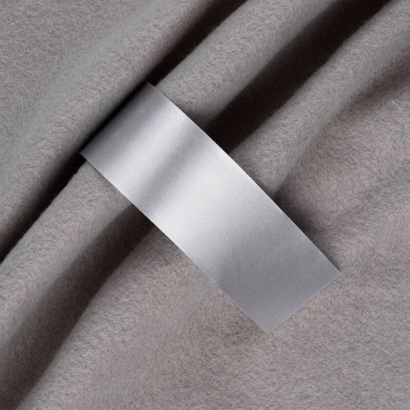 Лента сатиновая Satin 35 L, серая, 110 см арт.18706.11.110cm