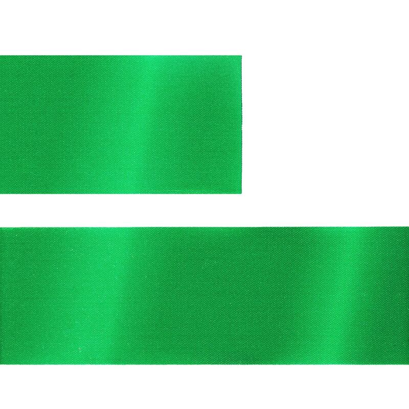 Лента сатиновая Satin 35 XL, зеленая, 180 см арт.18707.90.180cm