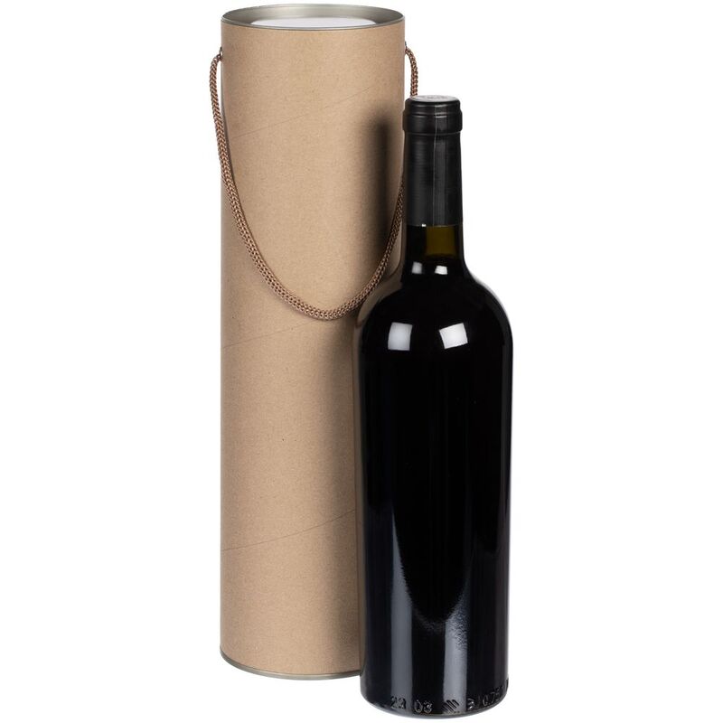 Тубус для бутылки Tinto, крафт арт.17754.01