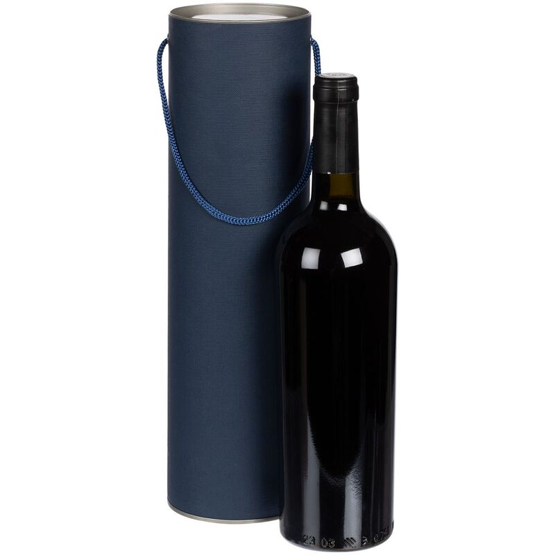 Тубус для бутылки Tinto, синий арт.17754.41