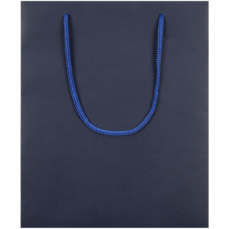 Пакет бумажный Vid M, синий арт.20971.41