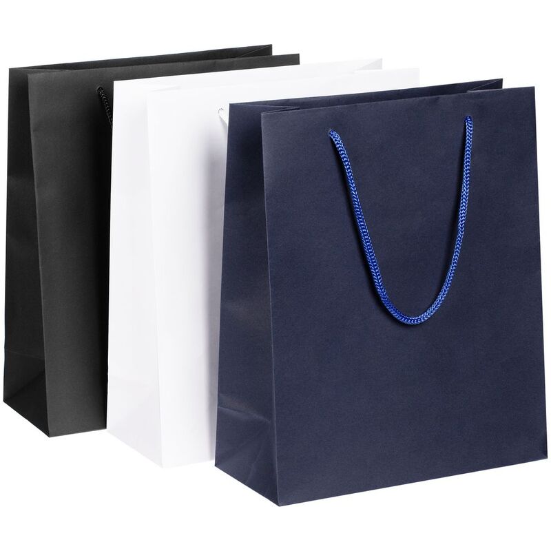 Пакет бумажный Vid M, синий арт.20971.41