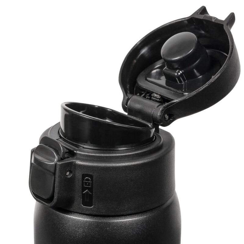 Термокружка Relaxika, ver.2, черная арт.17397.30