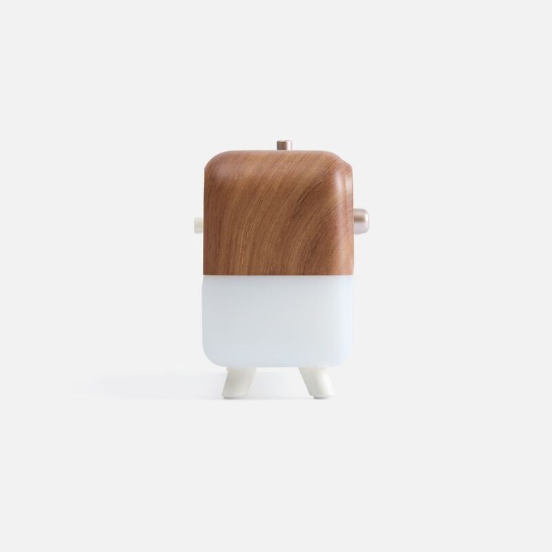 Bluetooth-колонка с беспроводной зарядкой, часами и подсветкой Multiverse, ver.2 арт.17370.00