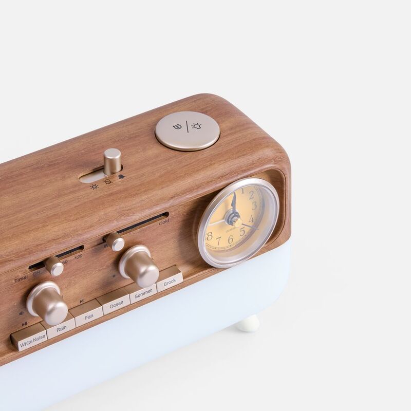 Bluetooth-колонка с беспроводной зарядкой, часами и подсветкой Multiverse, ver.2 арт.17370.00