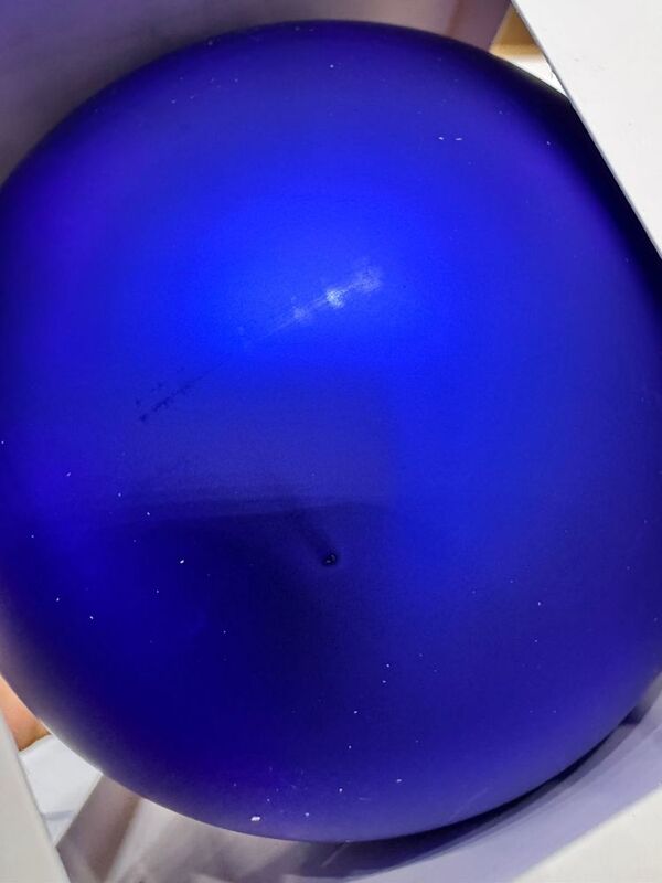 Оформительский шар Finery, 8 см, матовый синий арт.17679.40