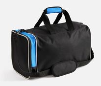 Спортивная сумка Fitnext, черная с синим арт.18257.34