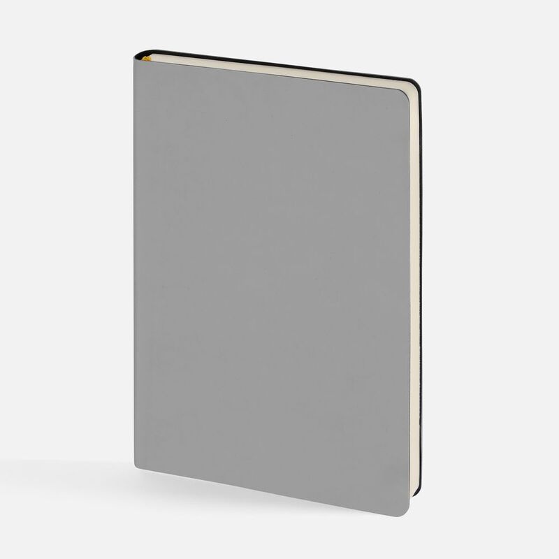 Ежедневник Flex Shall New, недатированный, серый арт.27881.10