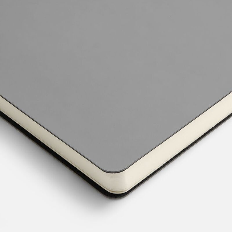 Ежедневник Flex Shall New, недатированный, серый арт.27881.10