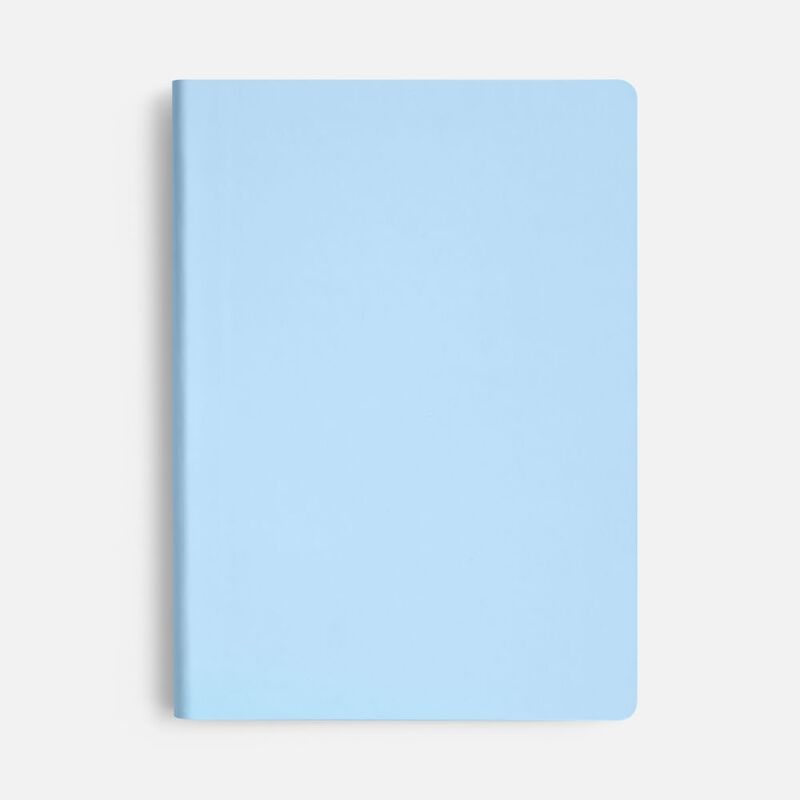 Ежедневник Flex Shall New, недатированный, голубой арт.27881.14