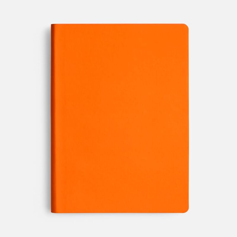 Ежедневник Flex Shall New, недатированный, оранжевый арт.27881.20