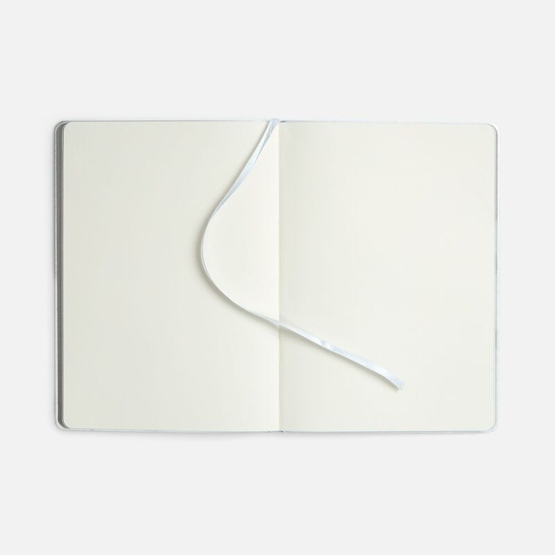 Блокнот Flex Shall ver.2, серебристый арт.24021.10