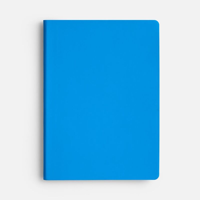 Блокнот Flex Shall ver.2, голубой арт.24021.14