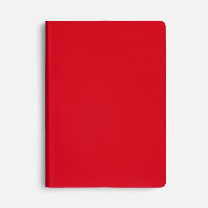 Блокнот Flex Shall ver.2, красный арт.24021.50