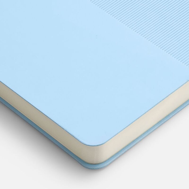 Ежедневник Vale New, недатированный, голубой арт.26202.14