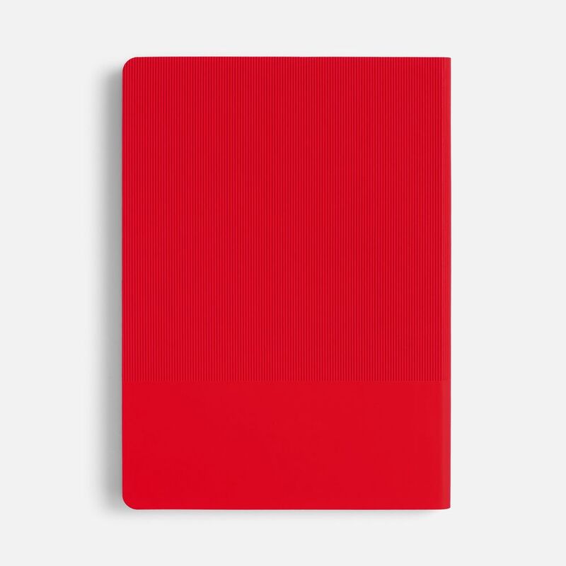 Ежедневник Vale New, недатированный, красный арт.26202.50