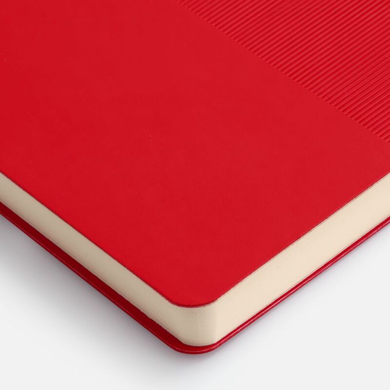 Ежедневник Vale New, недатированный, красный арт.26202.50