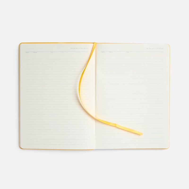 Ежедневник Vale New, недатированный, желтый арт.26202.80