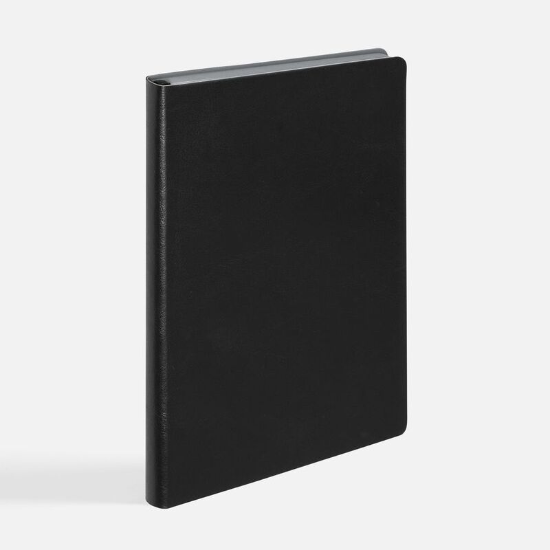 Ежедневник Doppio, недатированный, черный с серым арт.26022.13