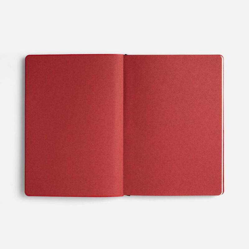 Ежедневник Doppio, недатированный, черный с красным арт.26022.53