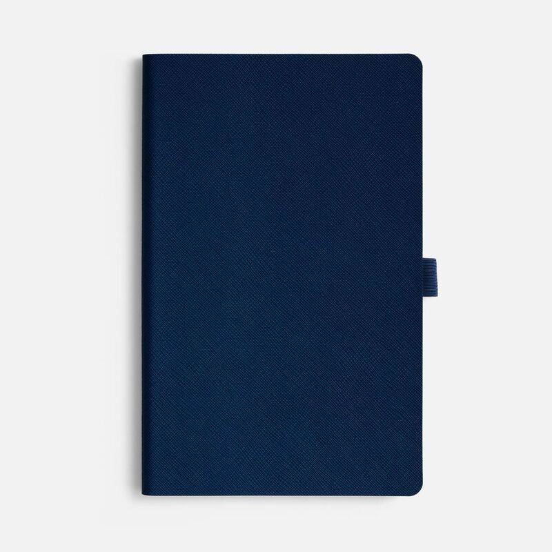 Ежедневник Lungo, недатированный, темно-синий арт.24044.40